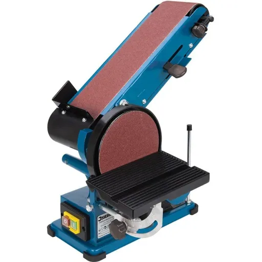 350 W Tisch-Band- und Tellerschleifer, 390 mm