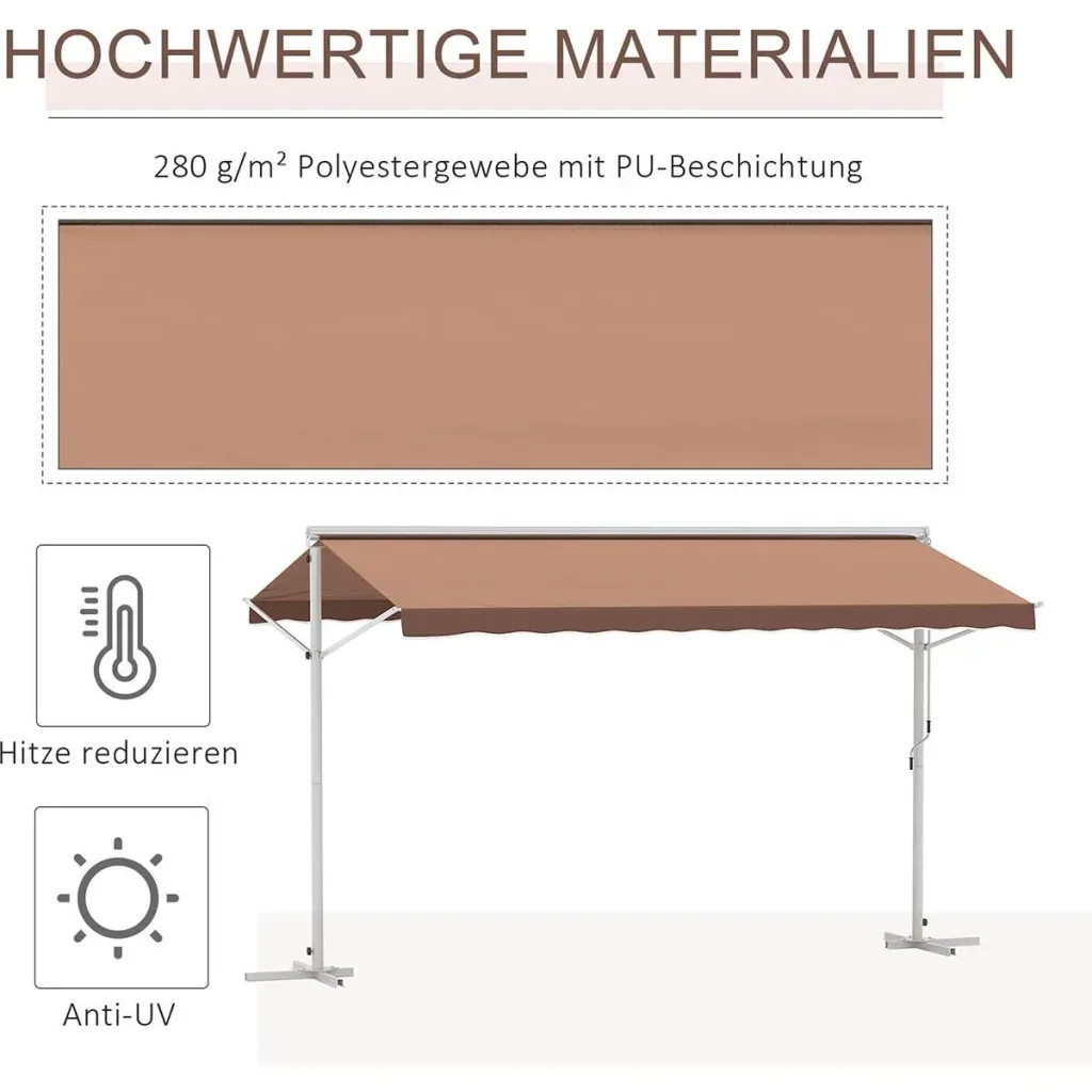 Blumenkasten mit Rädern - Kletterwand - Weiß - 76 x 30 x 155 cm