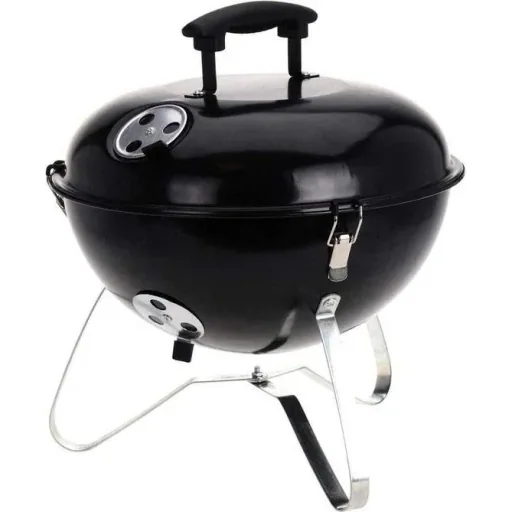 BBQ Runder Tischgrill - Campinggrill - Grillfläche Ø34 cm