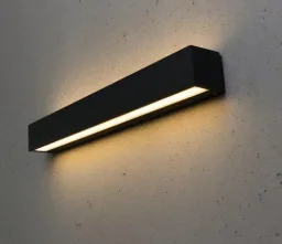 LED Wandleuchte MEDEA, 56 warmweiße SMD LED, 37W, Länge: 500mm