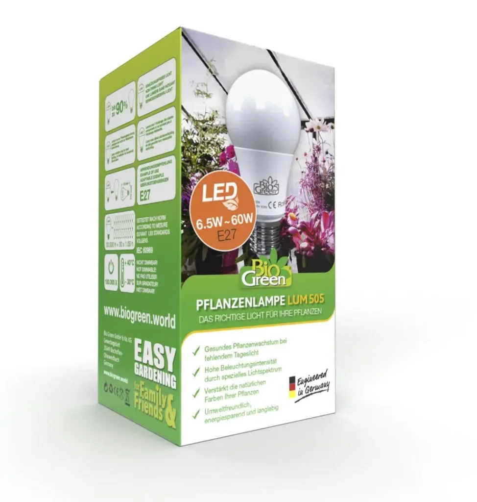 LED-Leuchtmittel, Ersatzleuchte zur LED-Pflanzenlampe 949798, 949799, 6,5 Watt