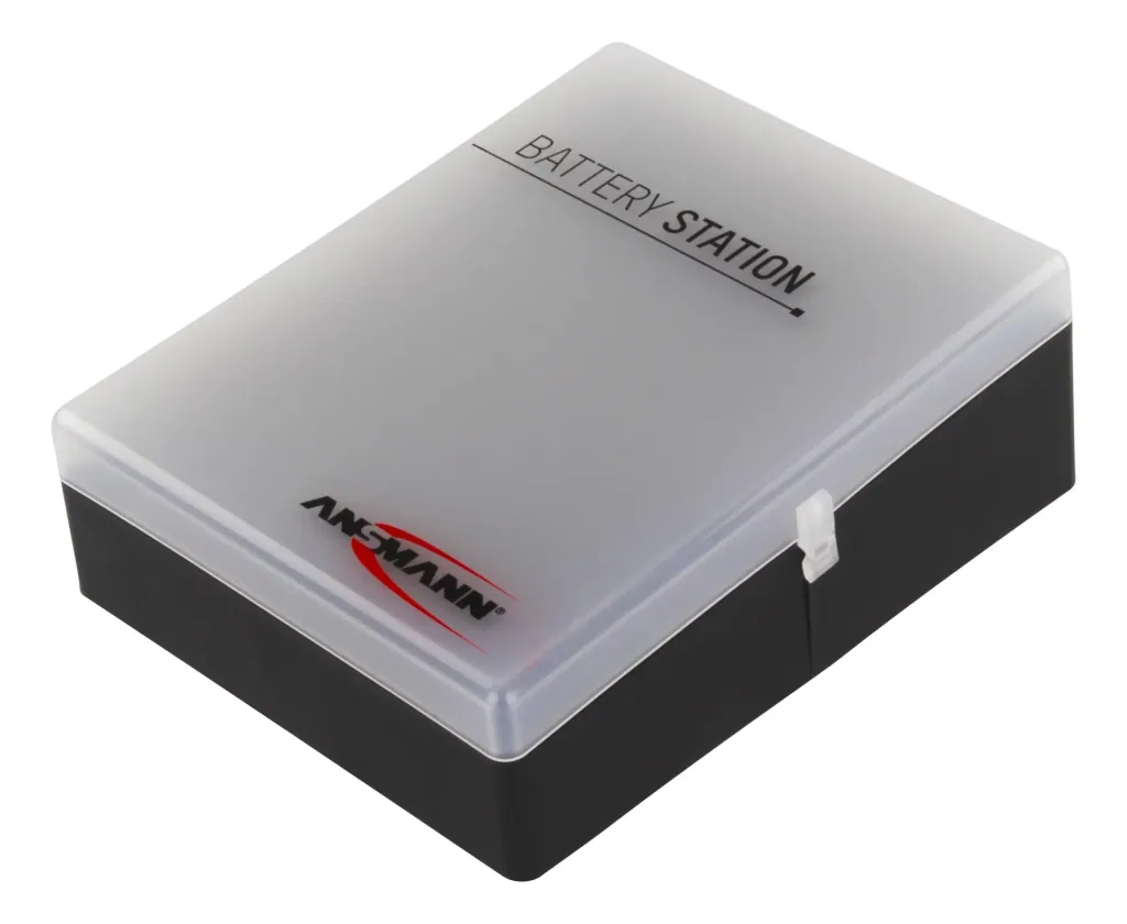 Aufbewahrungsbox für bis zu 44 Batterien und Akkus