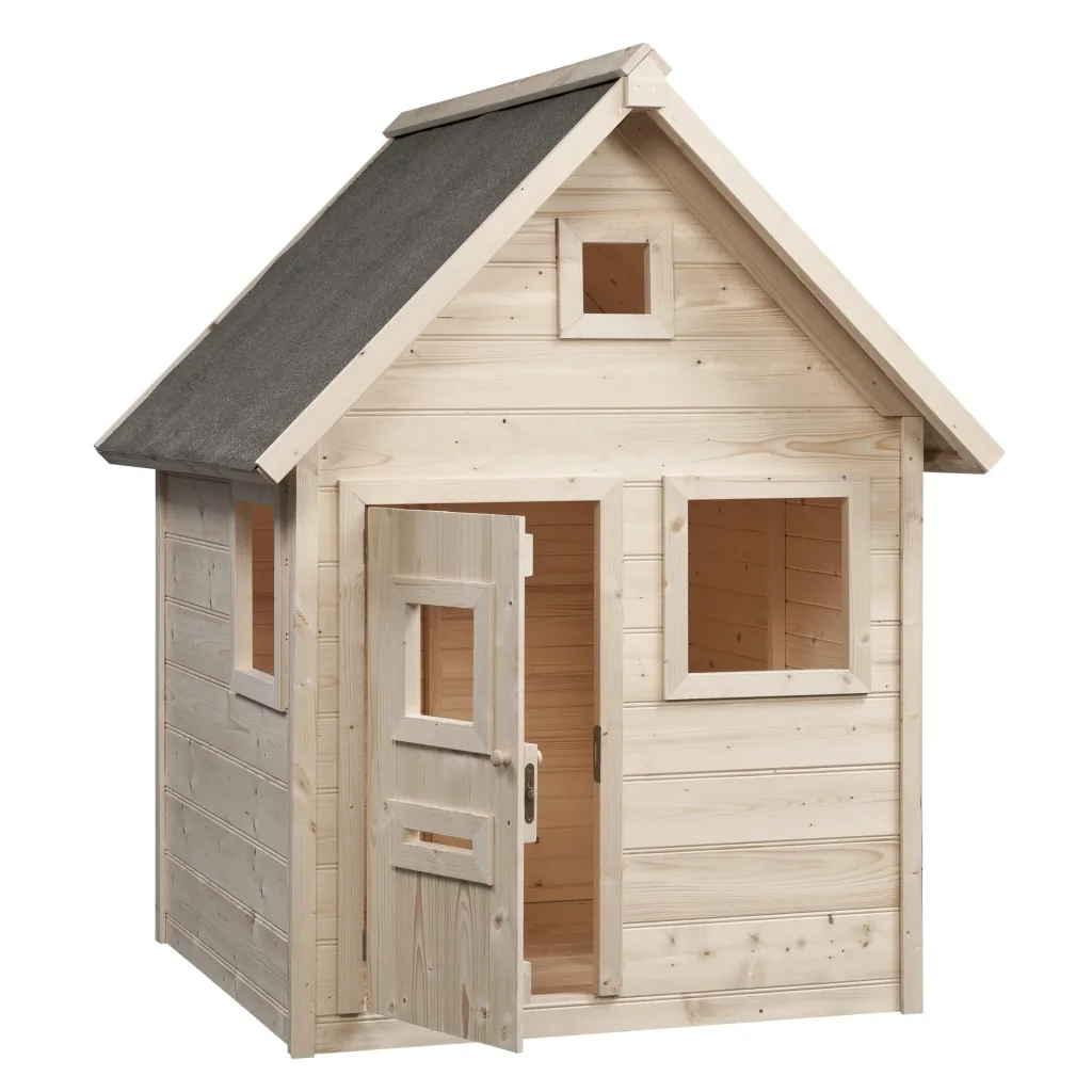 Spielhaus Brett mit Boden 1400 mm x 1550 mm x 1800 mm