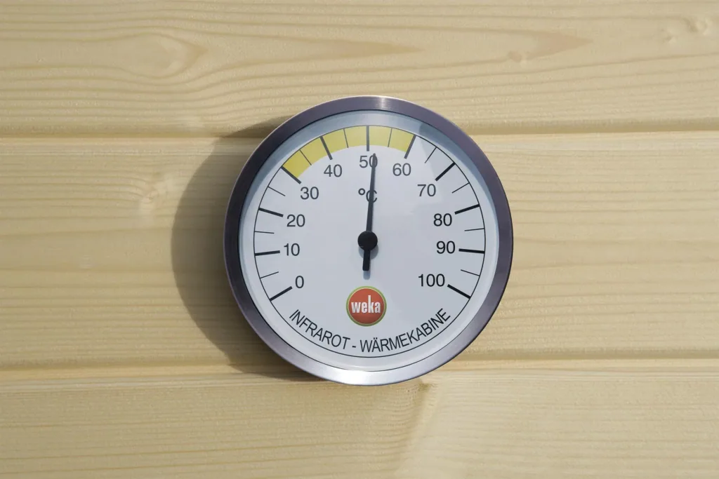 Thermometer für IR-Kabinen