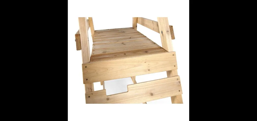 Holz Klettergerüst Tamarin, Outdoor-Klettergerüst für Kinder, Doppelschaukel, Leiter, Rutsche, natur