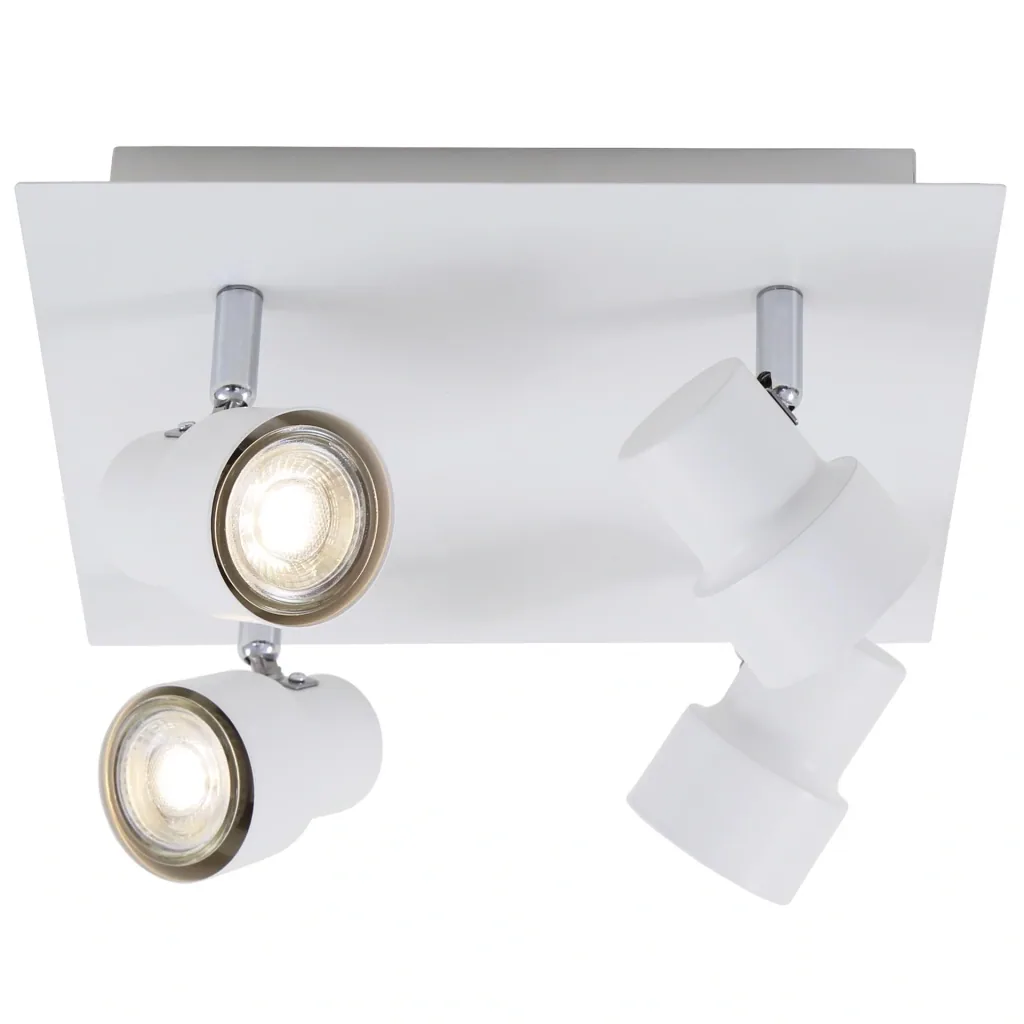 LED Deckenleuchte, 1840 Lumen, 20 Watt, GU10, weiß