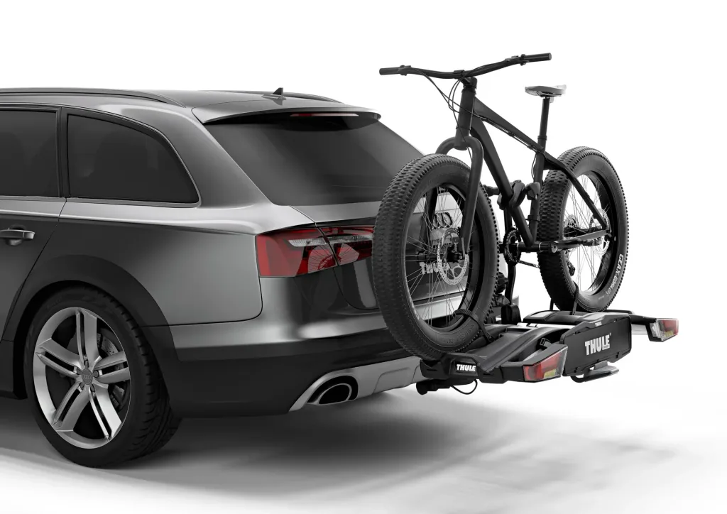 Fahrradheckträger EasyFold XT, 13-polig für 2 Fahrräder