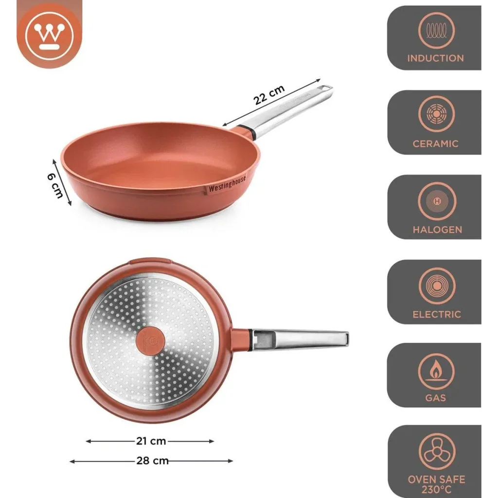 Performance Series Bratpfanne - Backofen geeignet - 28 cm - Orange