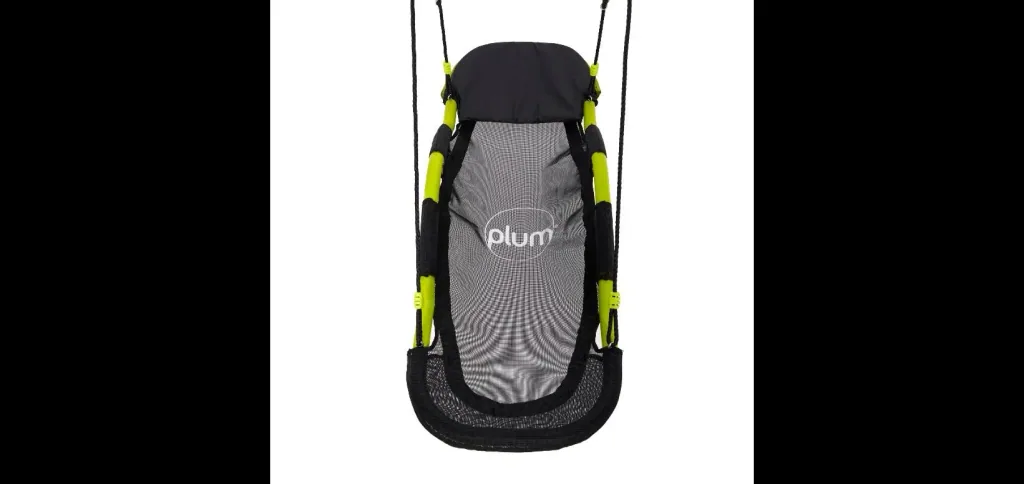 Nestschaukel Glide, Outdoor-Nestschaukel und Hängematte für Kinder, Schaukelseile höhenverstellbar, lime grün