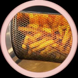 Digitale Heißluftfritteuse XXL mit Grillfunktion, 12 l