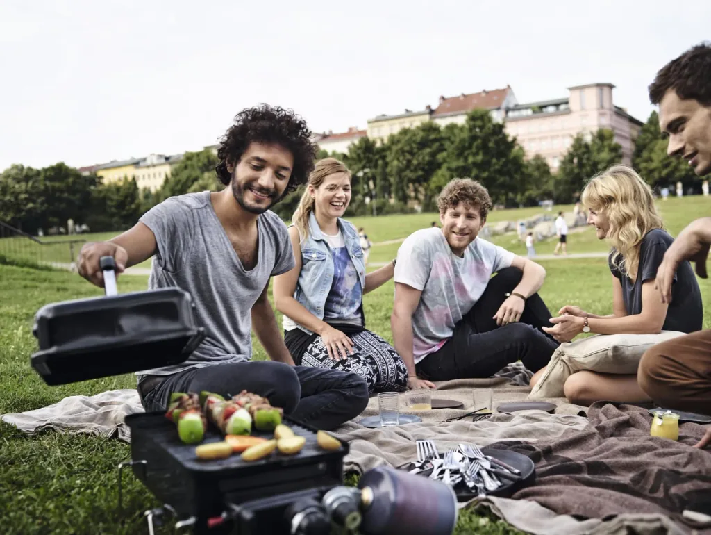 Gasgrill Go-Anywhere Gas, Black