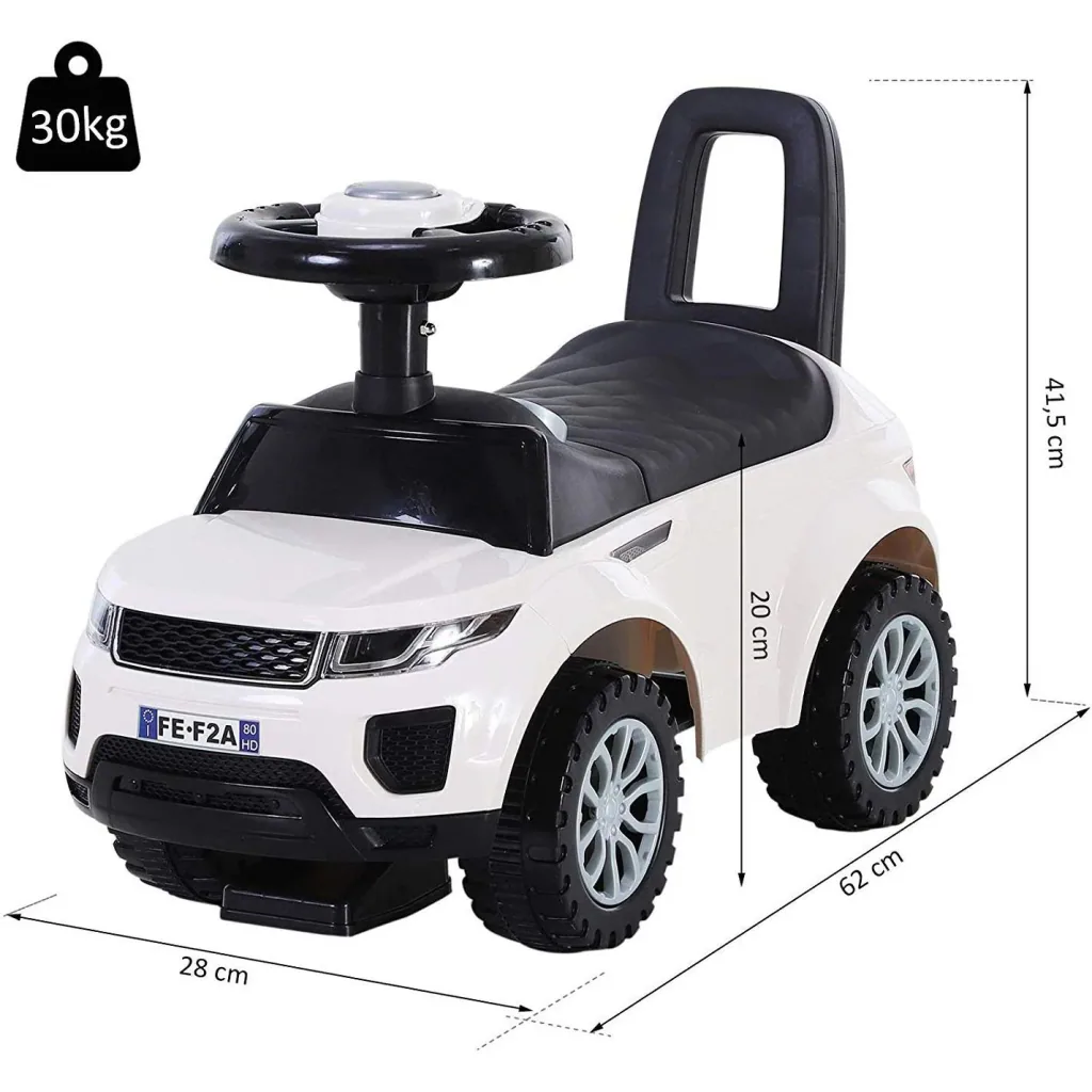 Rutschauto mit Hupe und Stauraum