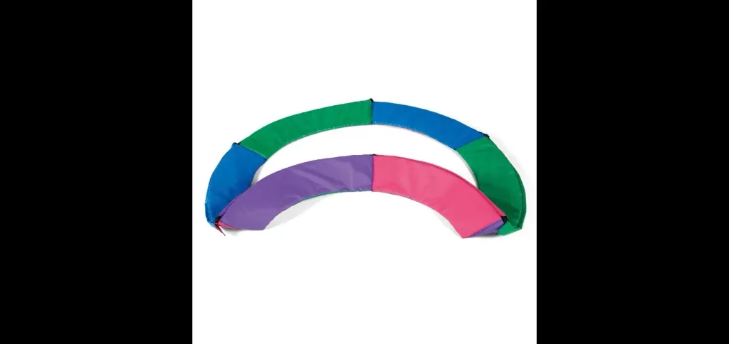 Trampolin Junior 140 cm mit Sicherheitsnetz, Outdoor-Trampolin für Kinder, Durchmesser 140 cm, rund, Wende-Design