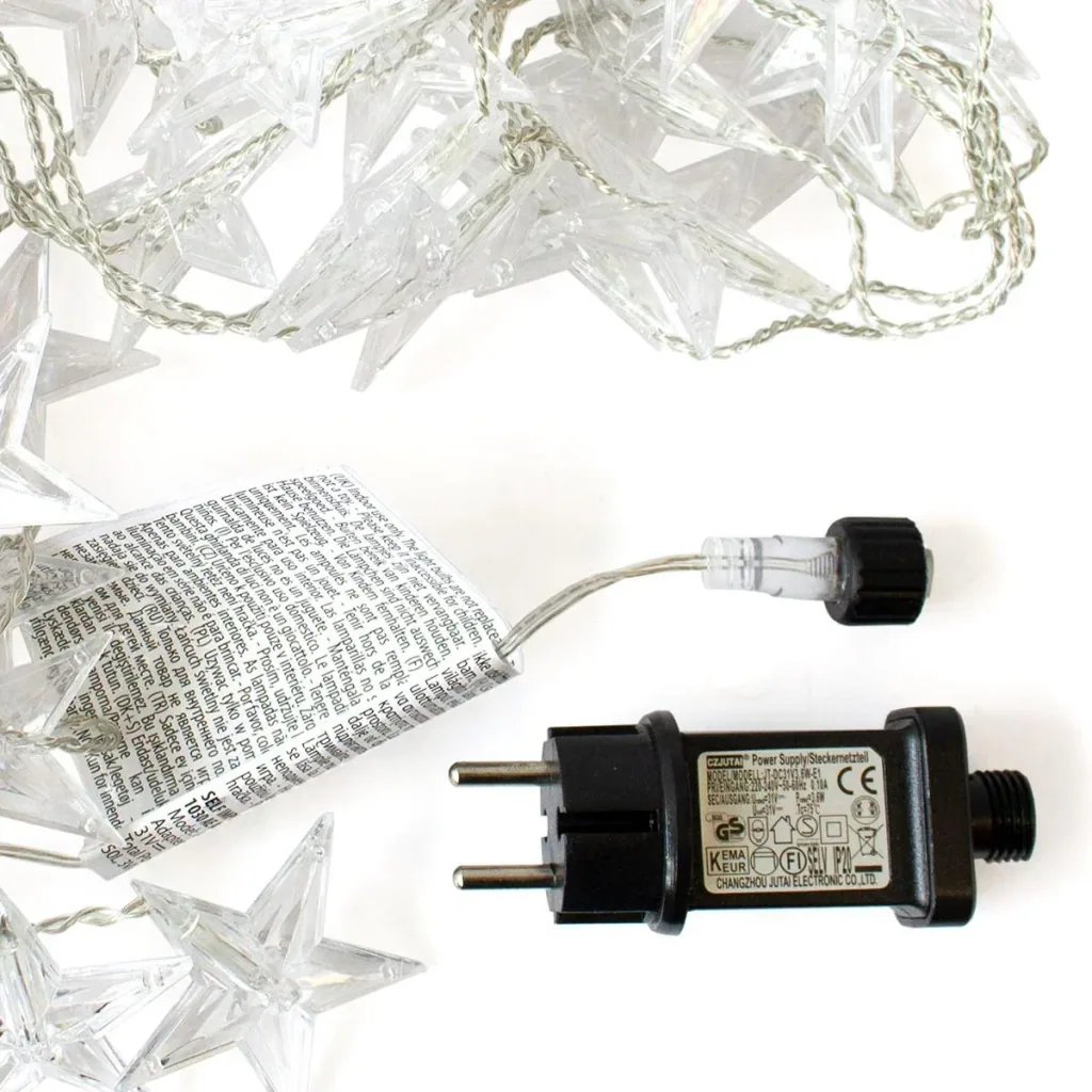 Vorhangleuchte 50 LED - Sterne
