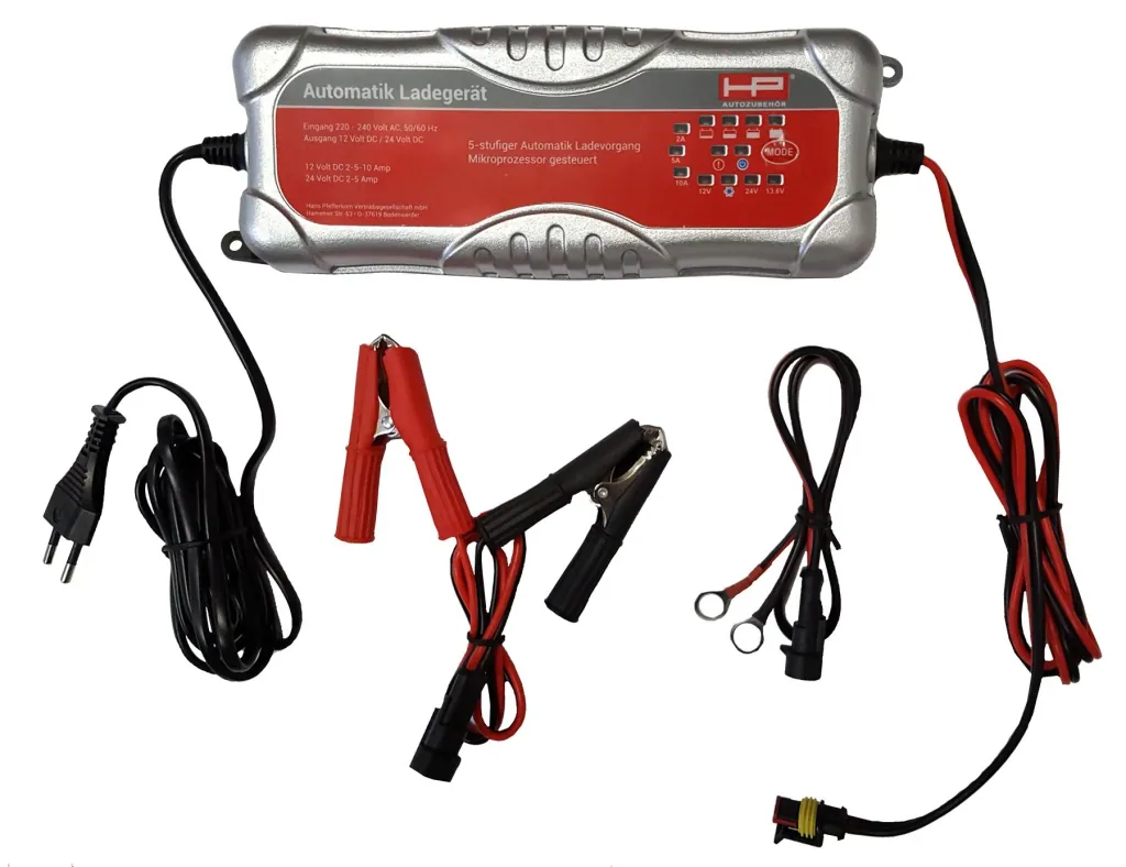 Mikroprozessor-Batterieladegerät Smart - 12 / 24 Volt