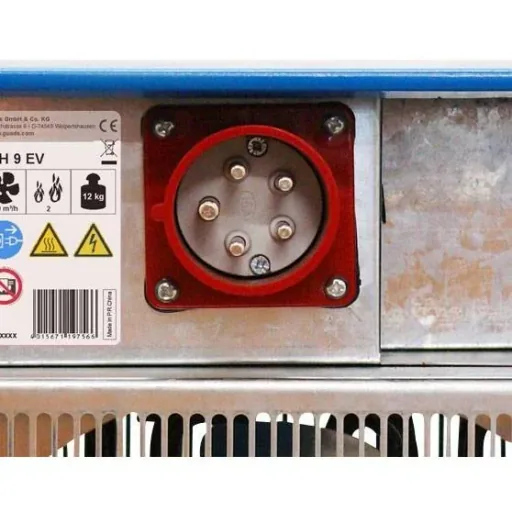 Elektro-Heißluftgebläse 9000W | Mobile Heizung | GH9EV | 780 m³