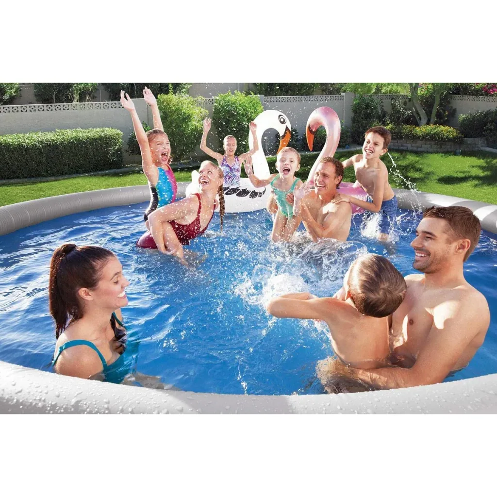 Bestway Fast Set Schwimmbad - Aufblasbar - Ø 457cm