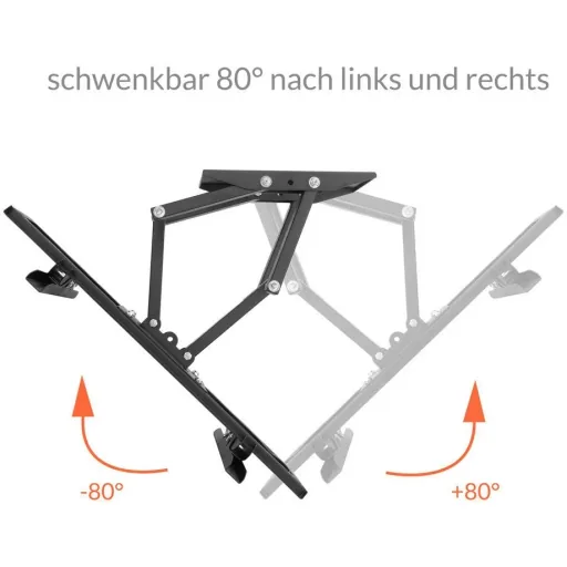 TV-Wandhalterung bis zu 75 Zoll - VESA 600x400