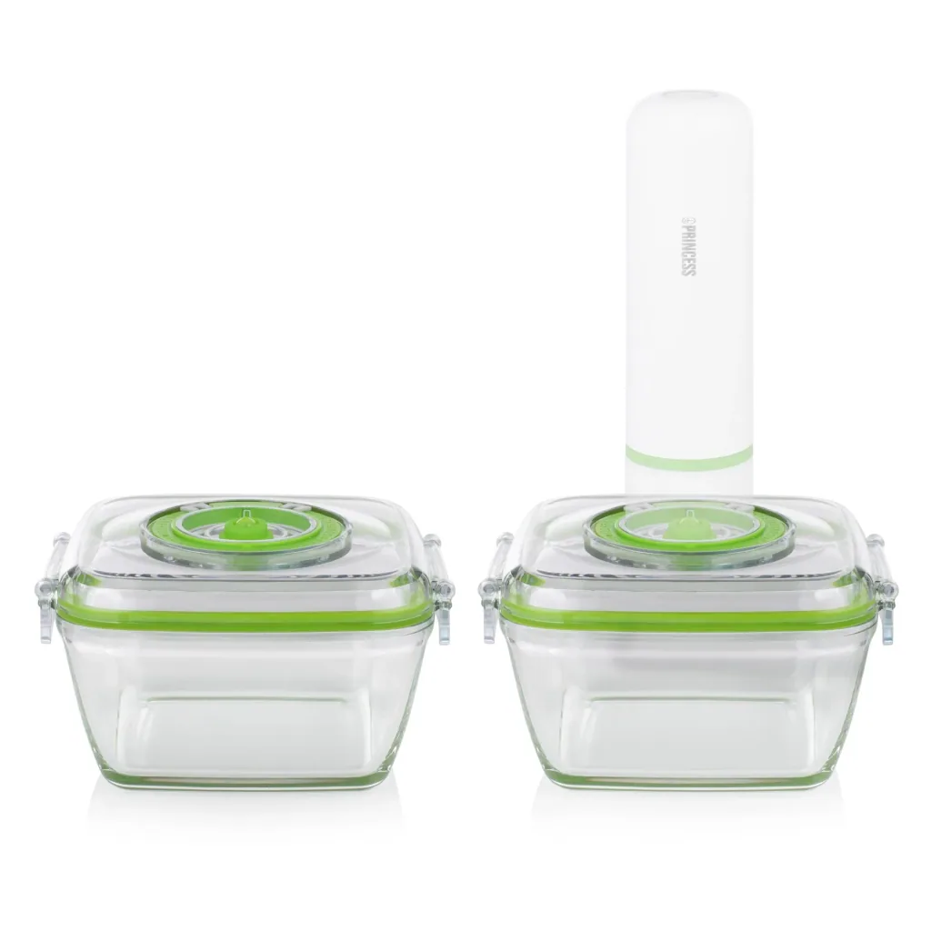 Glas-Vakuumbehälter, 2 x 700ml, für Vakuumpumpe 957306