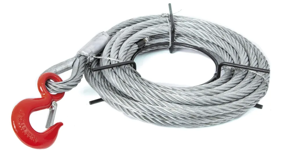 Seilzuggerät Ropemaster RM32, inkl. Hebelrohr und 20 m Seil mit Haken