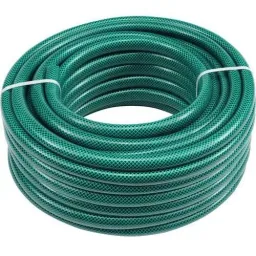 Tauchpumpenset inklusive 10 Meter Gartenschlauch mit Gartensprinkler und Anschlüssen