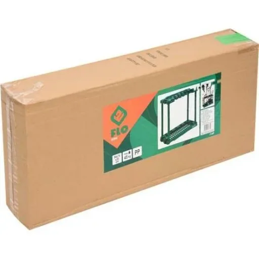 Gartengeräteträger - 84 x 74 x 35 cm - Kunststoff - Grün - Max. 45 kg