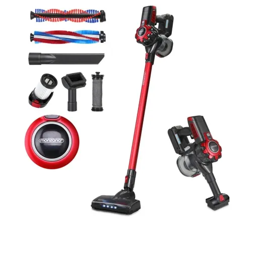 Elektrostaubsauger - Cordless all in 1 Inklusive Dockingstation etc. auf Akku MZ5 Grau/Rot