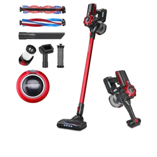 Elektrostaubsauger - Cordless all in 1 Inklusive Dockingstation etc. auf Akku MZ5 Grau/Rot