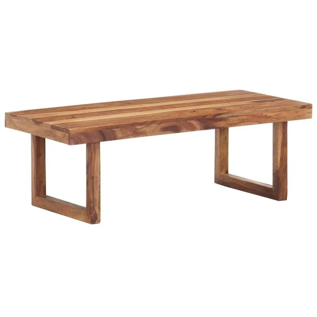 Couchtisch 100x50x35 cm Massivholz Sheesham