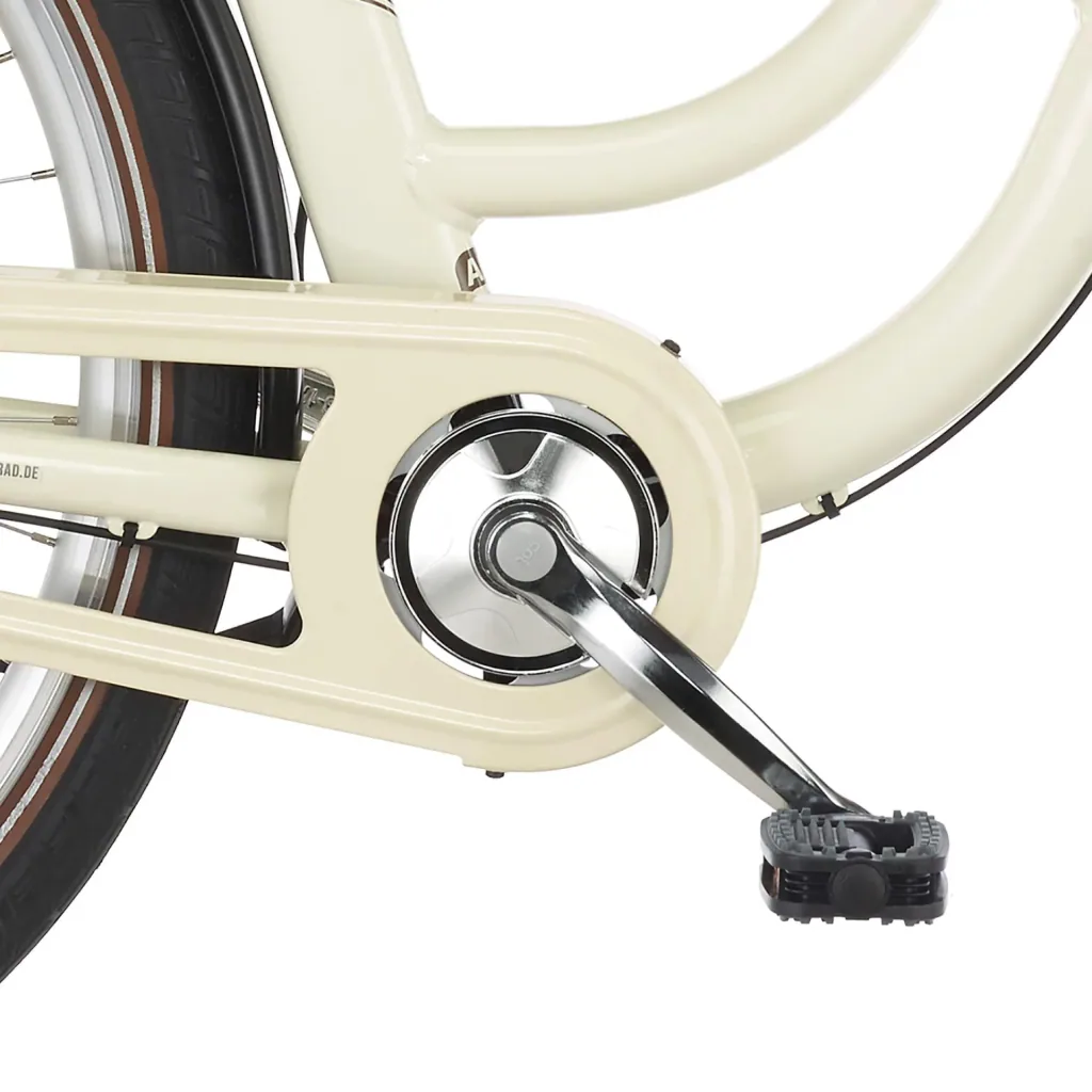 Unisex E-Bike City, 28 Zoll, Rahmengröße 48 cm, 3-Gang Nabenschaltung, Elfenbein glänzend, CITA ER1804