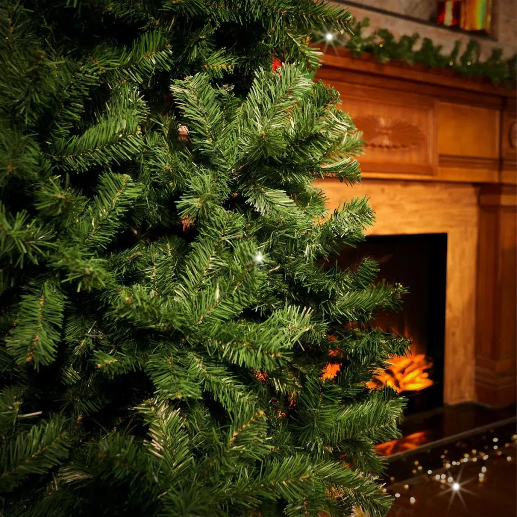 Weihnachtsbaum - PVC - 180cm hoch - ohne Beleuchtung - mit Ständer