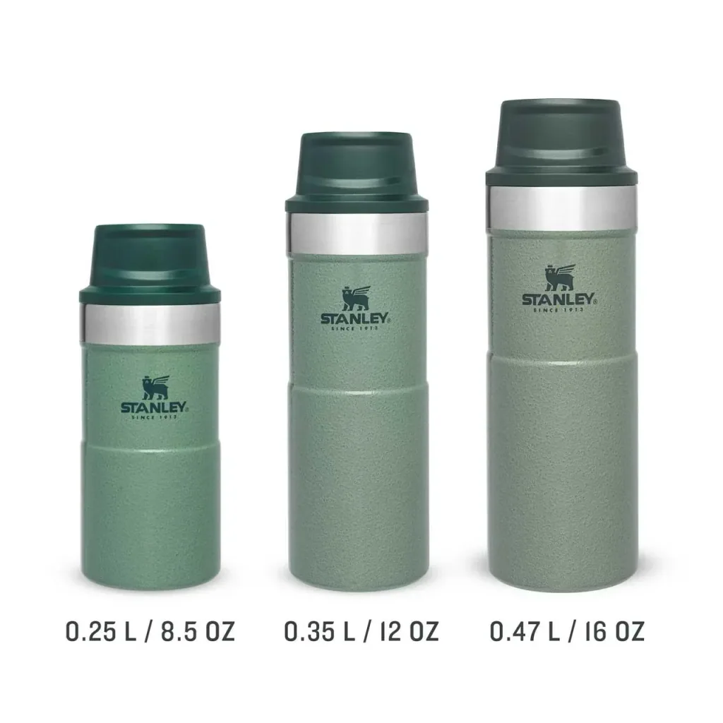 Trigger-Action Travel Mug 0,35 l, Hammertone Green, Vakuumisolierung, Einhandbedienung