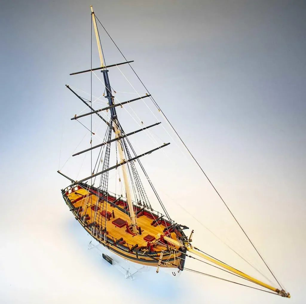 Bausatz HM Cutter Alert 1777 im Maßstab 1:64