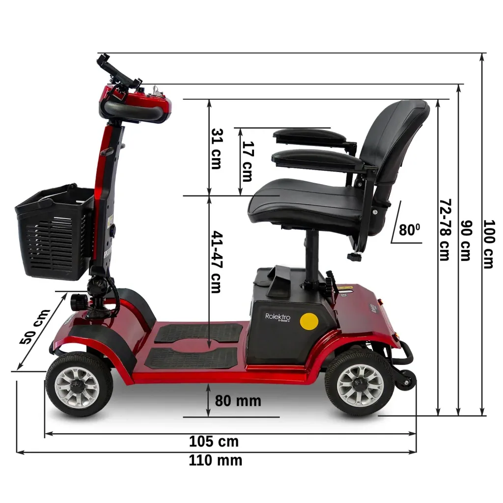 E-Quad 6, rot