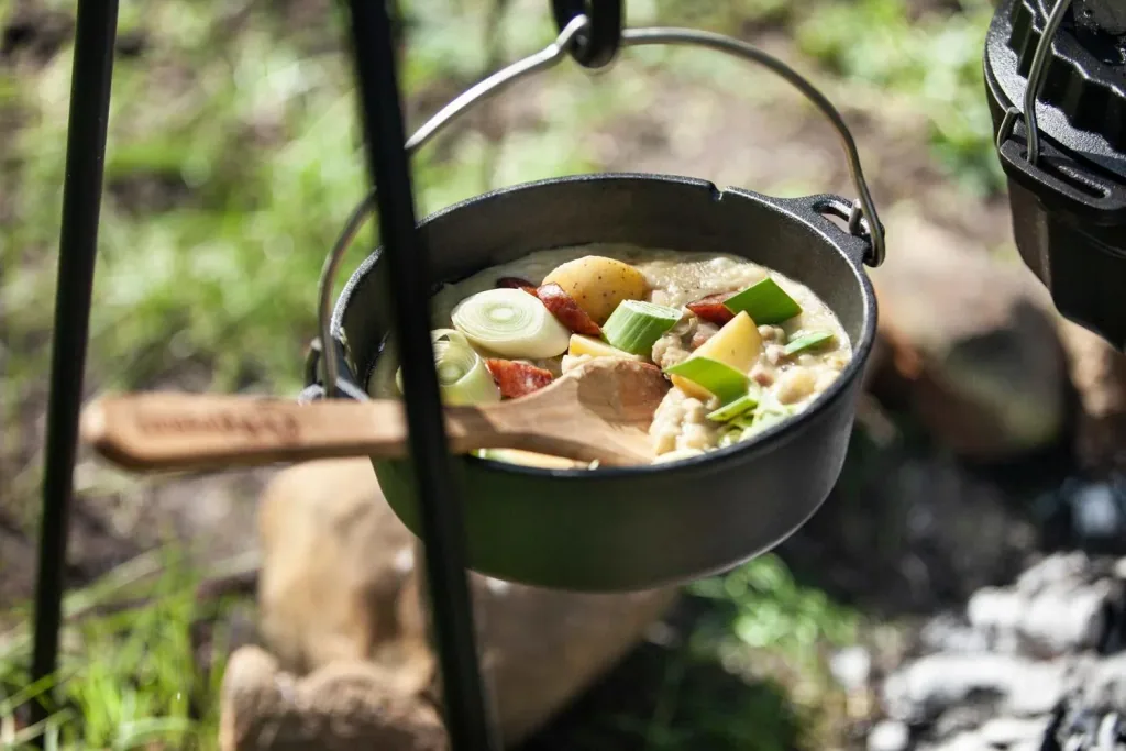 Feuertopf (3qt) planer Boden (ohne Füße)