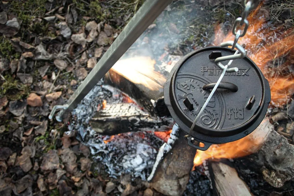 Feuertopf (3qt) planer Boden (ohne Füße)