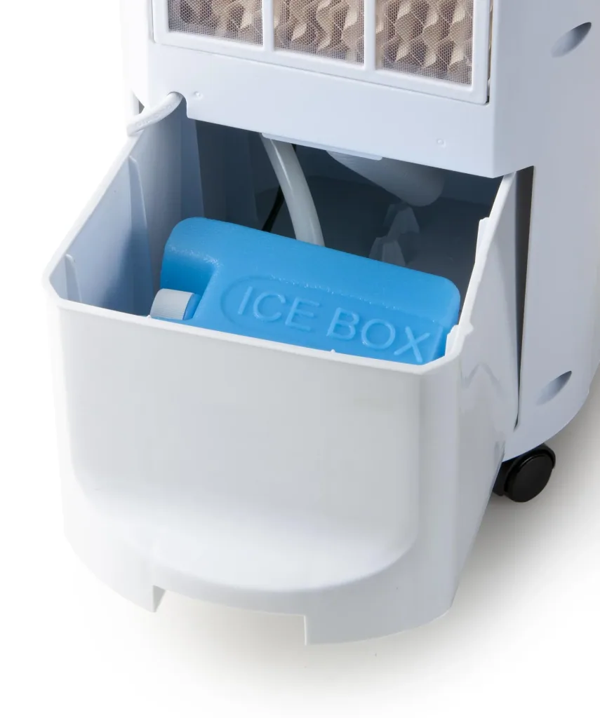 Multifunktionaler Luftkühler, Ventilator und Luftbefeuchter mit Timer