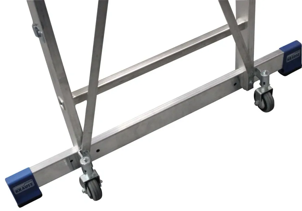 Stufen- Stehleiter m. großer Standplattform, 12 Stufen