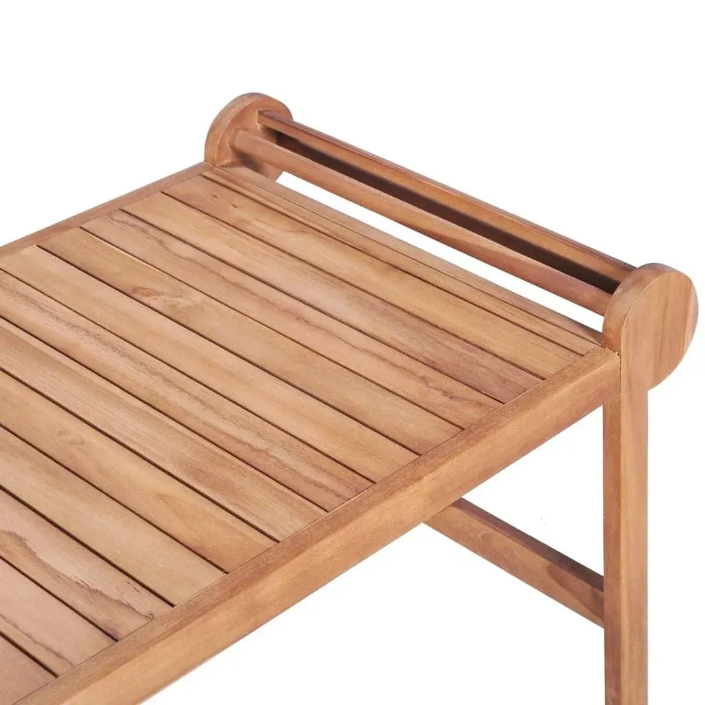 Couchtisch 100x50x45 cm massiv Teak