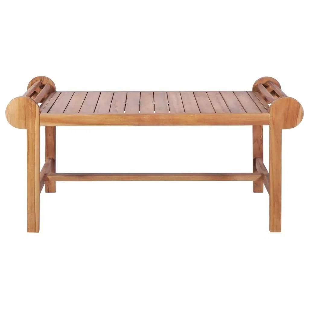 Couchtisch 100x50x45 cm massiv Teak