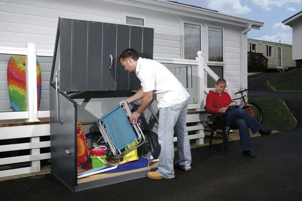 Trimetals Geräte- und Aufbewahrungsbox Stowaway anthrazit