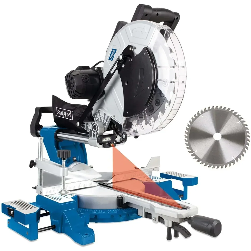 Kappsäge HM140L - 2000W | 330 x 150mm | inkl. Laser und 2 Sägeblätter