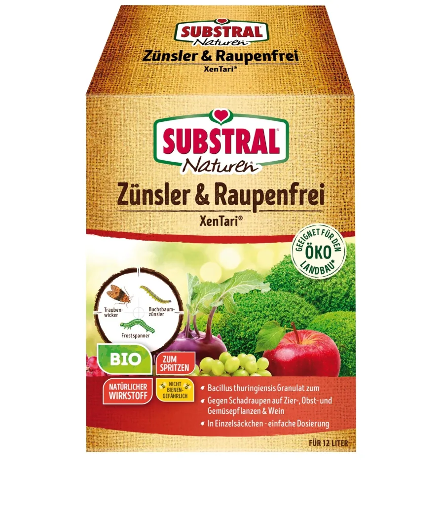 Bio Zünsler & Raupenfrei Xentari - 8 x 2,5 g