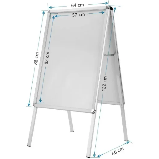 Werbeschild, Anzeigetafel aus Aluminium