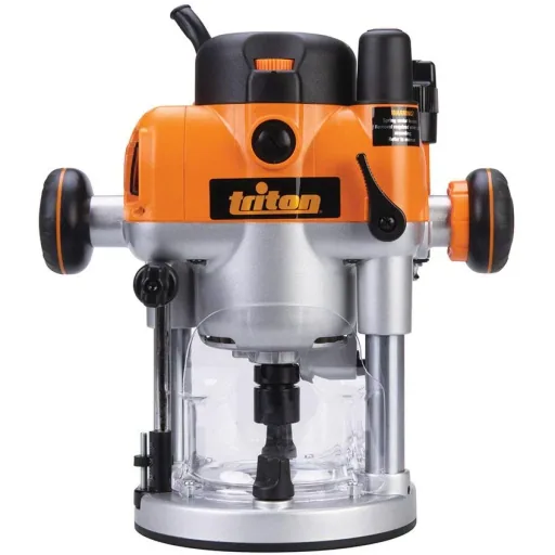 Präzisionsfräse mit Doppelfunktion - 2400 W - Angriffstiefenbereich: 0 - 68 mm