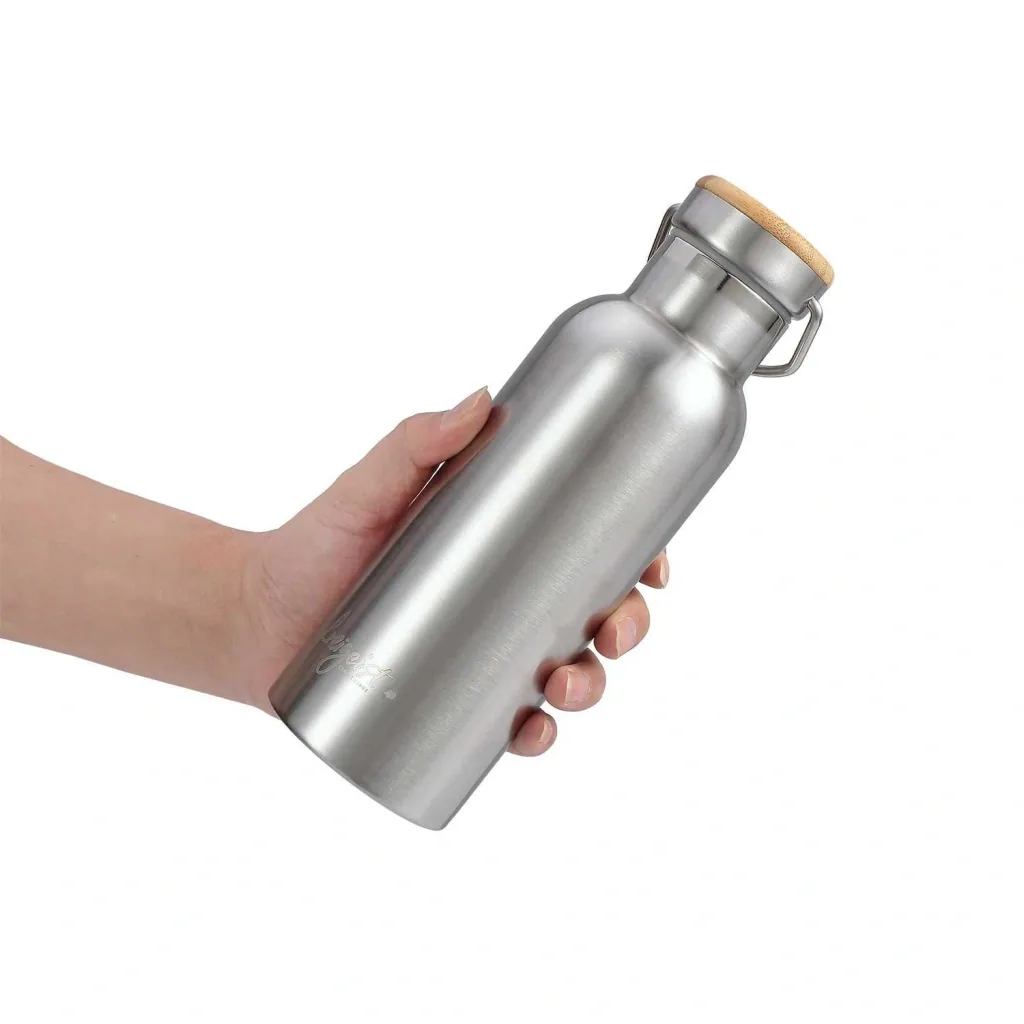 Edelstahl Isolierflasche, doppelwandig vakuumisoliert, 500 ml