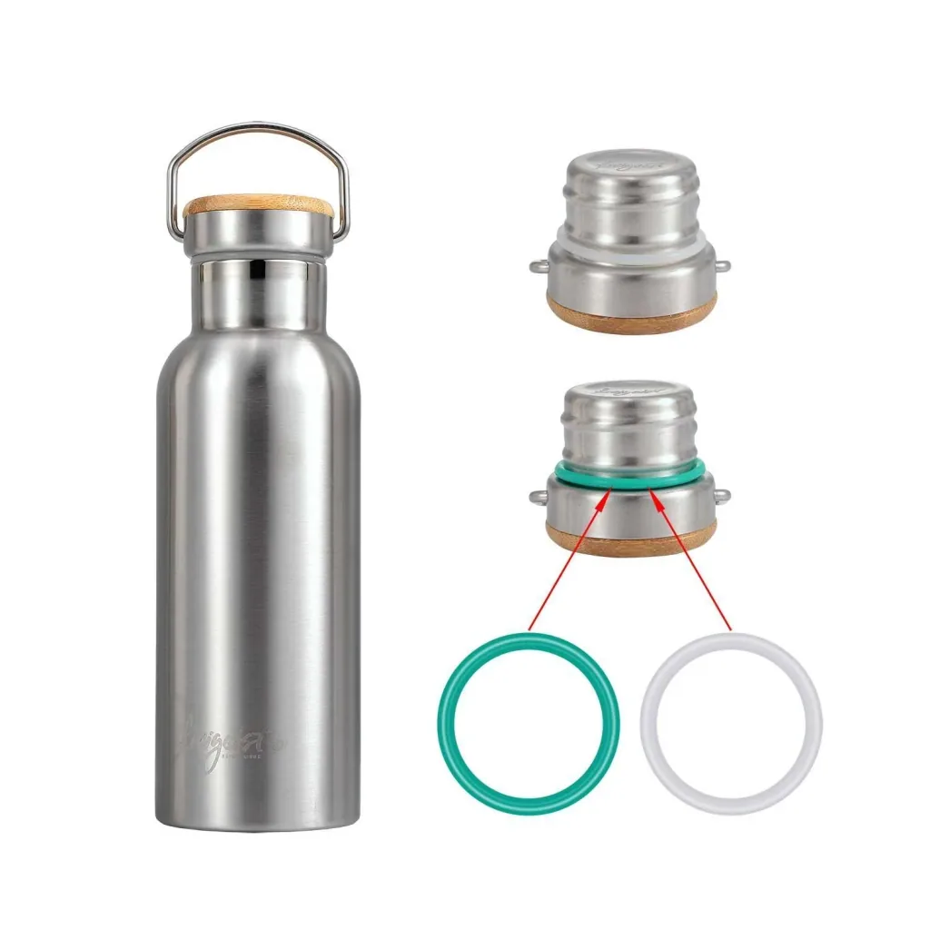 Edelstahl Isolierflasche, doppelwandig vakuumisoliert, 500 ml