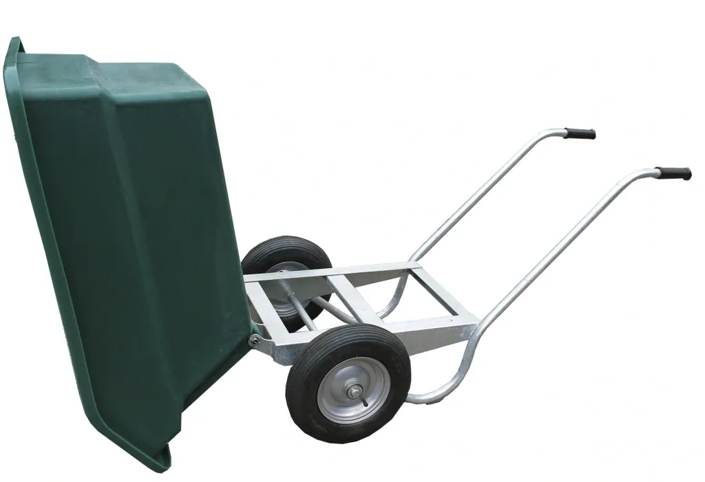Zweiradschubkarre TWB 250 grün