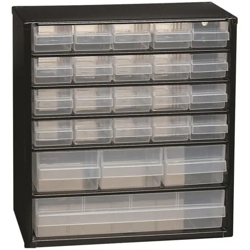 Schubladenblock mit 24 Schubladen - 33x30,6x15cm MET Loose Insert A9-1 - Kunststoff