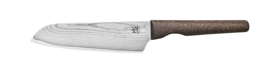 Damast-Messer-Set „Vital“, Kokos-Griffe, 3-teilig